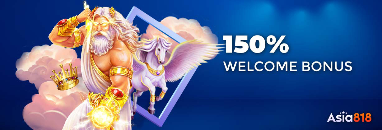 150% WELCOME BONUS 